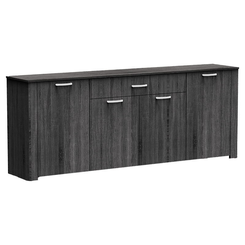 Μπουφές Kinley σε ανθρακί-wenge απόχρωση 210x40x82εκ
