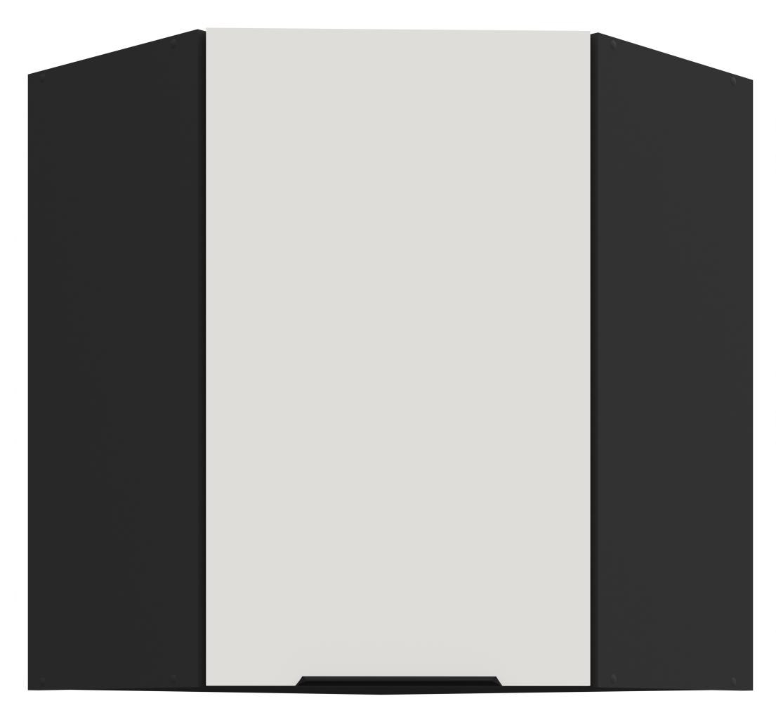 Κρεμαστό ντουλάπι γωνιακό Arianna 60x60 GN 72 1F-Λευκό