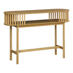 Κονσόλα Nodial MDF/Bamboo σε φυσική απόχρωση 120x39x85εκ