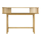 Κονσόλα Nodial MDF/Bamboo σε φυσική απόχρωση 120x39x85εκ