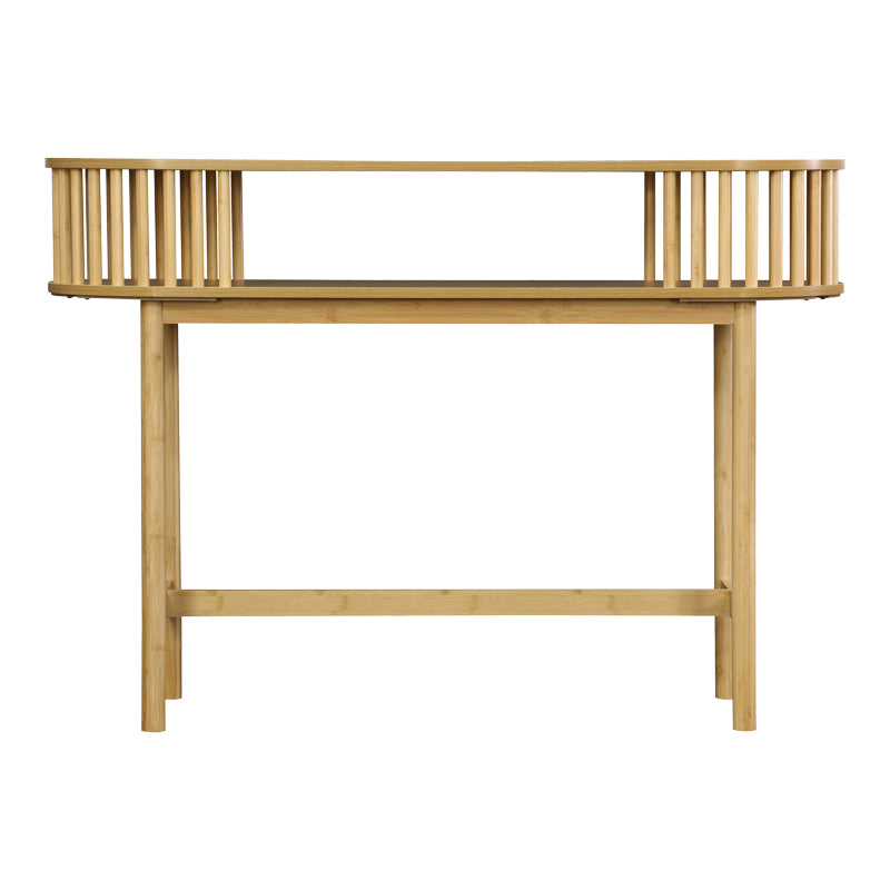 Κονσόλα Nodial MDF/Bamboo σε φυσική απόχρωση 120x39x85εκ