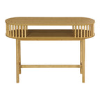 Κονσόλα Nodial MDF/Bamboo σε φυσική απόχρωση 120x39x85εκ