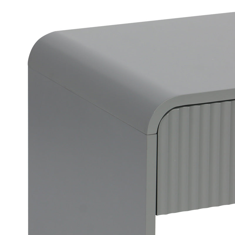 Κομοδίνο Lemperto MDF σε γκρι απόχρωση 40x40x53εκ