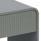 Κομοδίνο Lemperto MDF σε γκρι απόχρωση 40x40x53εκ