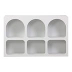 Μπουφές Emersi με ράφια mdf σε λευκή απόχρωση 120x35x76εκ