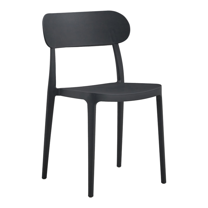 Καρέκλα Amvroan στοιβαζόμενη με UV protection ανθρακί pp 51x49x79.5εκ