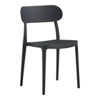 Καρέκλα Amvroan στοιβαζόμενη με UV protection ανθρακί pp 51x49x79.5εκ