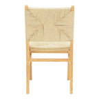 Καρέκλα Arten σχοινί-rubberwood σε φυσική απόχρωση 60x55x85εκ