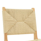 Καρέκλα Arten σχοινί-rubberwood σε φυσική απόχρωση 60x55x85εκ