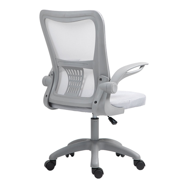Καρέκλα γραφείου εργασίας Annalise mesh γκρι 57x53x100εκ