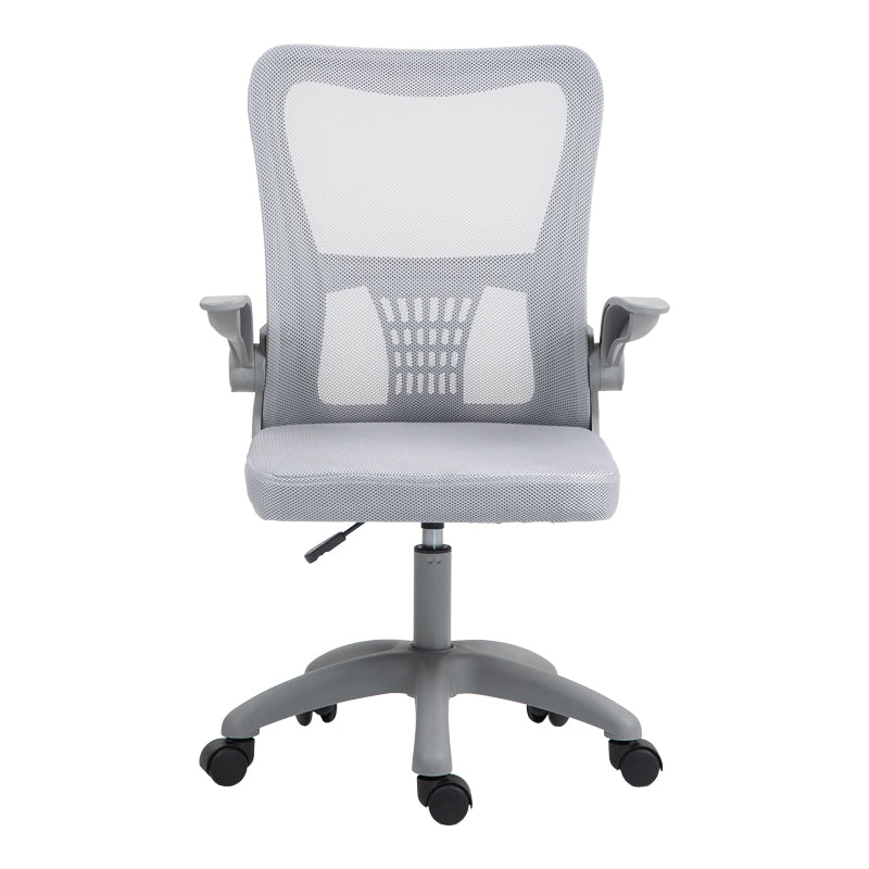 Καρέκλα γραφείου εργασίας Annalise mesh γκρι 57x53x100εκ