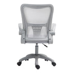 Καρέκλα γραφείου εργασίας Annalise mesh γκρι 57x53x100εκ