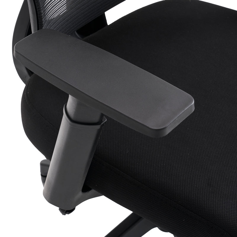 Καρέκλα γραφείου διευθυντή Cadrey mesh μαύρο 67x64x120-128εκ