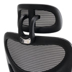 Καρέκλα γραφείου διευθυντή Cadrey mesh μαύρο 67x64x120-128εκ