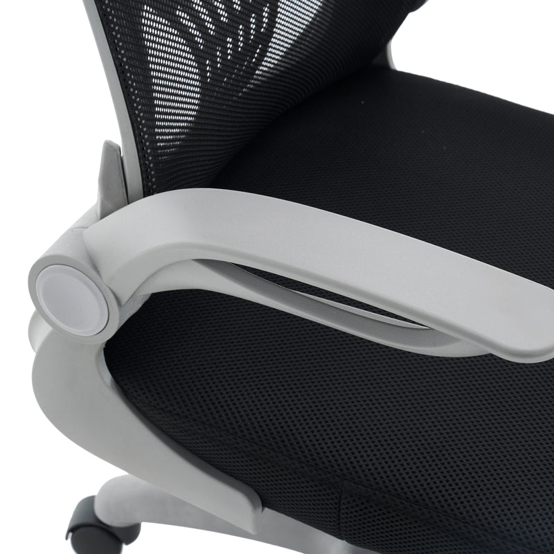 Καρέκλα γραφείου εργασίας Annalise μαύρο mesh 57x53x100εκ