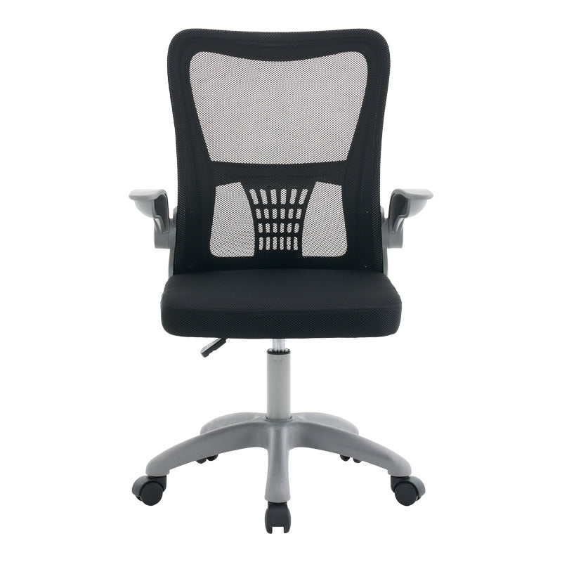 Καρέκλα γραφείου εργασίας Annalise μαύρο mesh 57x53x100εκ