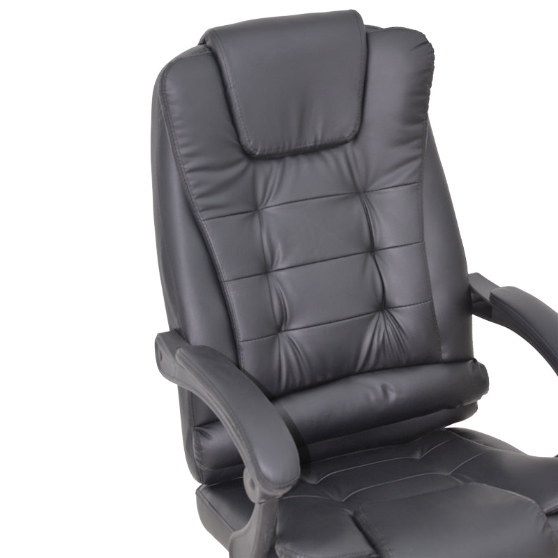 Καρέκλα γραφείου διευθυντή Toronsi μαύρο pu 60x68x128εκ