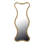 Καθρέπτης Boulen Inart μέταλλο σε χρυσή απόχρωση 51x2x126εκ