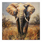 Πίνακας σε καμβά Elepho Inart 100x3x100εκ