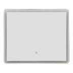 Καθρέπτης Led Quadrou pp-αλουμίνιο 60x3x50εκ