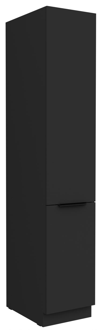 Επιδαπέδιο ντουλάπι Arianna 40 DK 210 2F-Μαύρο