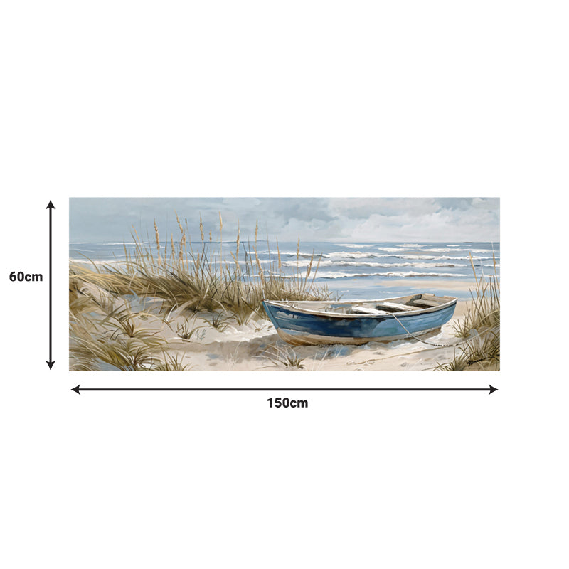 Πίνακας σε καμβά Barcu I Inart 150x3.5x60εκ
