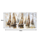 Πίνακας σε καμβά Yelkan Inart 120x3.5x60εκ