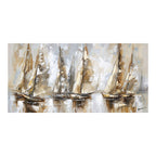 Πίνακας σε καμβά Yelkan Ι Inart 120x3.5x60εκ