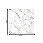 Επιφάνεια τραπεζιού Kailo τ.Werzalit όψη μαρμάρου 70x70εκ
