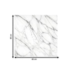 Επιφάνεια τραπεζιού Kailo τ.Werzalit όψη μαρμάρου 80x80εκ