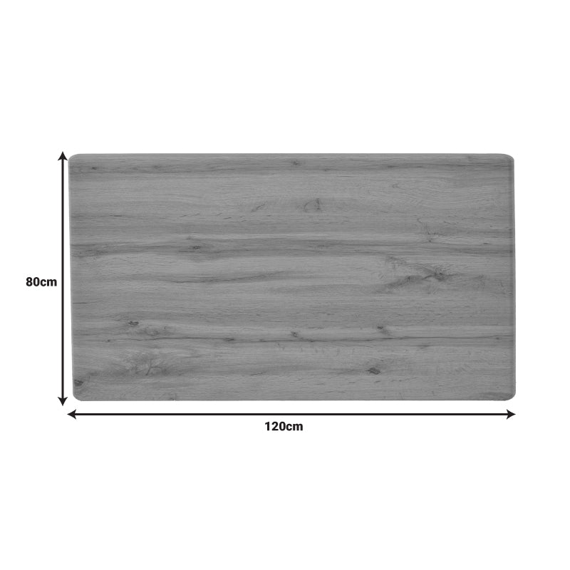 Επιφάνεια τραπεζιού Wimeja τ.Werzalit σε oak απόχρωση 120x80εκ
