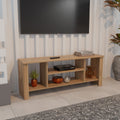Έπιπλο τηλεόρασης Seref σε oak απόχρωση 120x30x47εκ