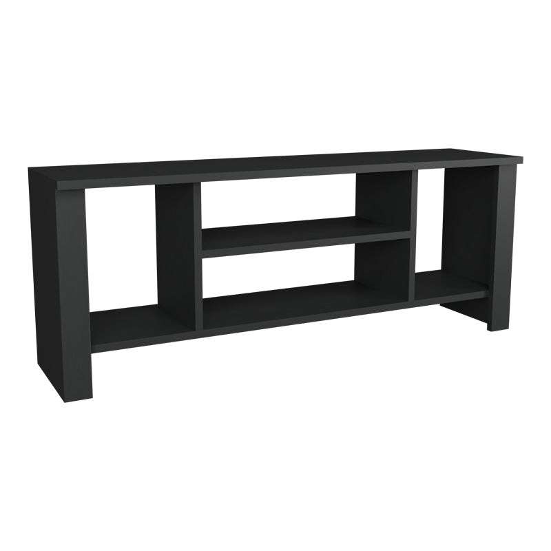 Έπιπλο τηλεόρασης Seref σε ανθρακί απόχρωση 120x30x47εκ