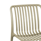 Καρέκλα Zoi pp σε απόχρωση cappucino 42x58x79εκ