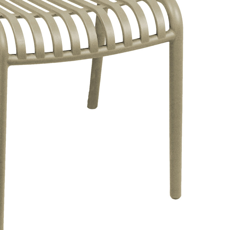 Καρέκλα Zoi pp σε απόχρωση cappucino 42x58x79εκ