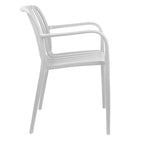 Πολυθρόνα Zoi pp σε λευκή απόχρωση 58.5x54x80εκ
