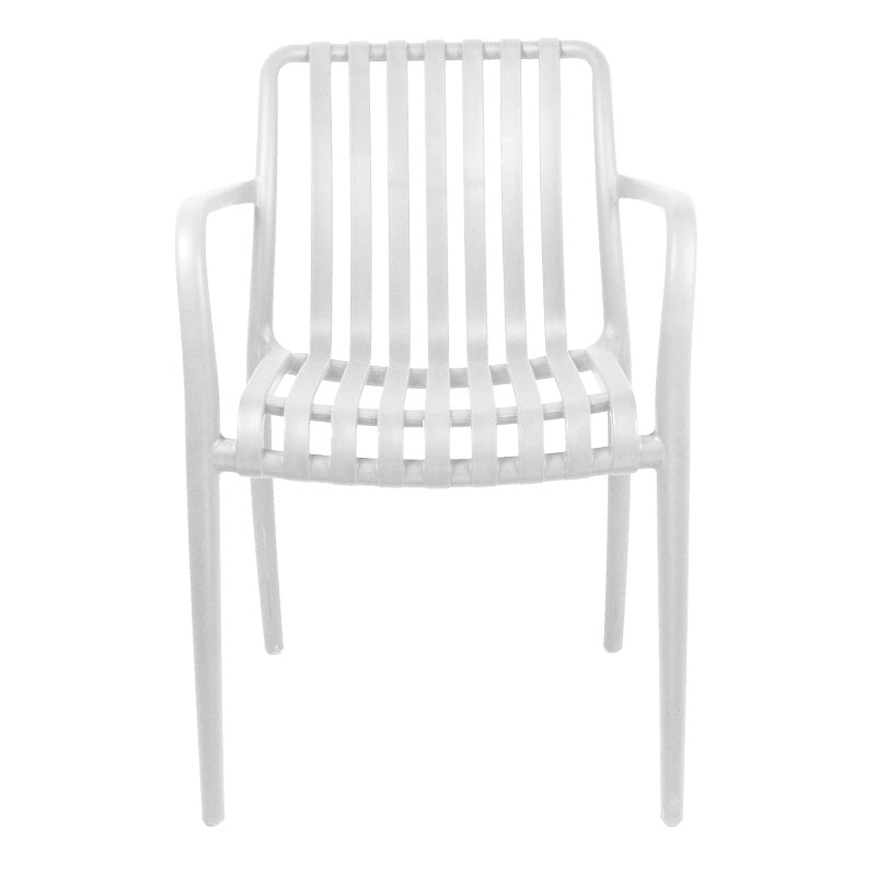 Πολυθρόνα Zoi pp σε λευκή απόχρωση 58.5x54x80εκ