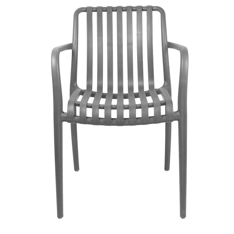 Πολυθρόνα Zoi pp σε ανθρακί απόχρωση 58.5x54x80εκ