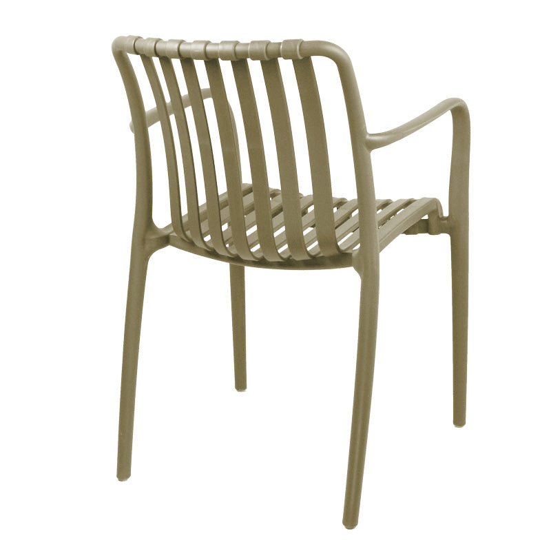 Πολυθρόνα Zoi pp σε cappucino απόχρωση 58.5x54x80εκ