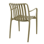 Πολυθρόνα Zoi pp σε cappucino απόχρωση 58.5x54x80εκ