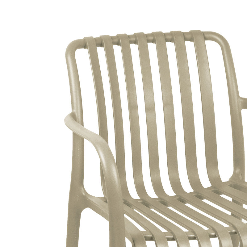 Πολυθρόνα Zoi pp σε cappucino απόχρωση 58.5x54x80εκ