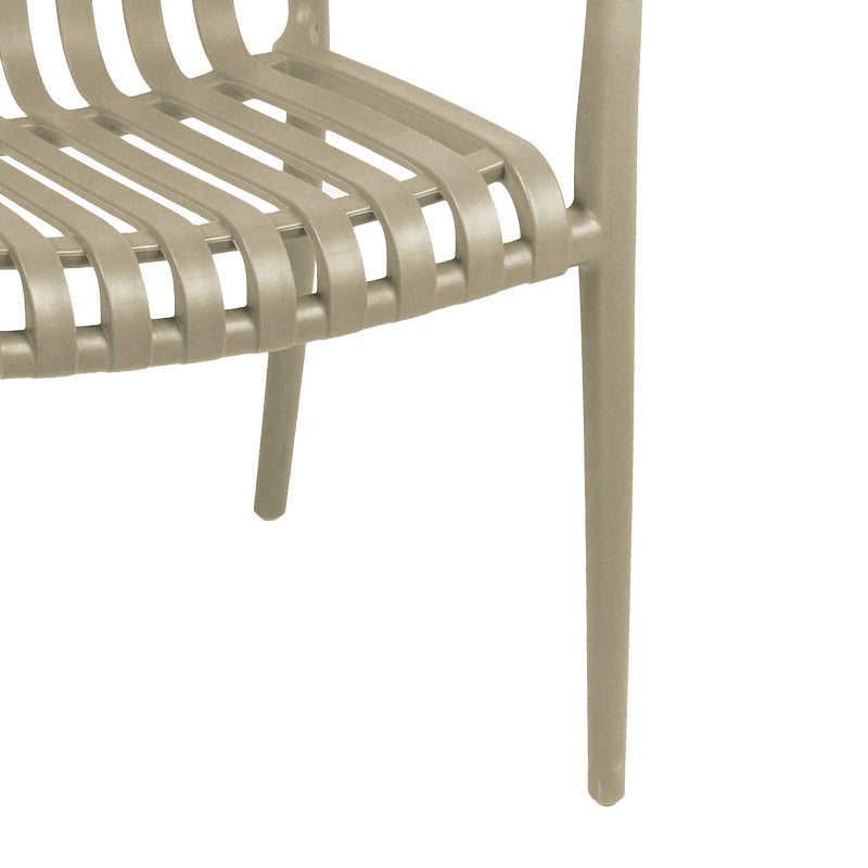 Πολυθρόνα Zoi pp σε cappucino απόχρωση 58.5x54x80εκ