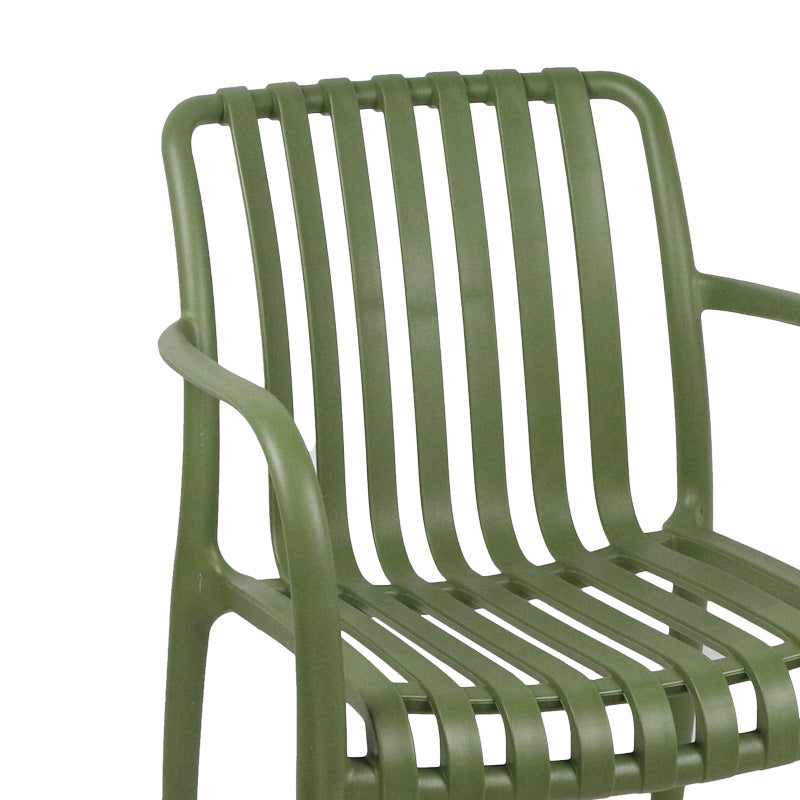 Πολυθρόνα Zoi pp σε σκούρη πράσινη απόχρωση 58.5x54x80εκ
