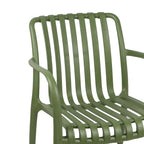 Πολυθρόνα Zoi pp σε σκούρη πράσινη απόχρωση 58.5x54x80εκ