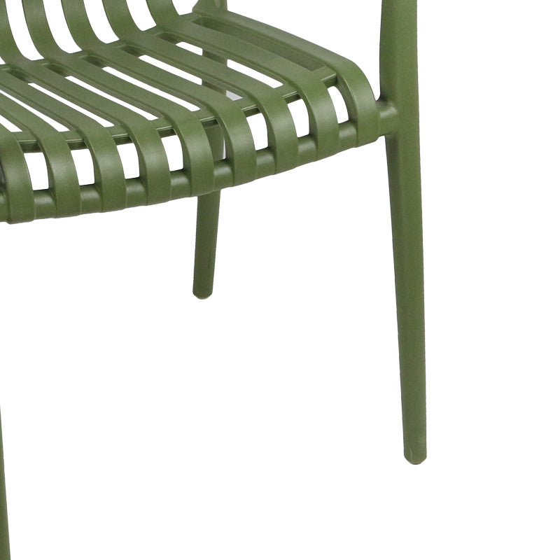 Πολυθρόνα Zoi pp σε σκούρη πράσινη απόχρωση 58.5x54x80εκ