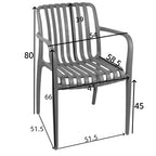 Πολυθρόνα Zoi pp σε σκούρη πράσινη απόχρωση 58.5x54x80εκ