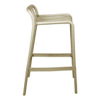 Σκαμπό μπαρ Zoi pp σε απόχρωση cappucino 36x56x87εκ