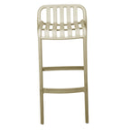 Σκαμπό μπαρ Zoi pp σε απόχρωση cappucino 36x56x87εκ