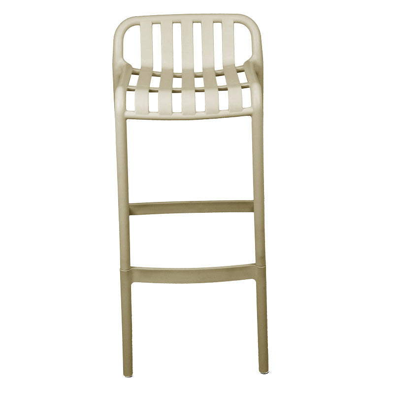 Σκαμπό μπαρ Zoi pp σε απόχρωση cappucino 36x56x87εκ