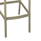 Σκαμπό μπαρ Zoi pp σε απόχρωση cappucino 36x56x87εκ